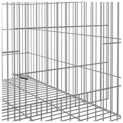 Rabbit Cage 78x54x54 cm Galvanised Iron