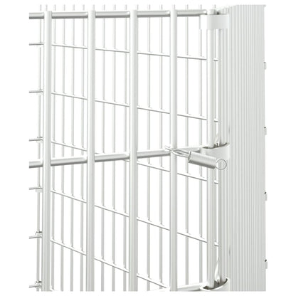 Free Range Animal Enclosure 6-Panel 54x100 cm Galvanised Iron