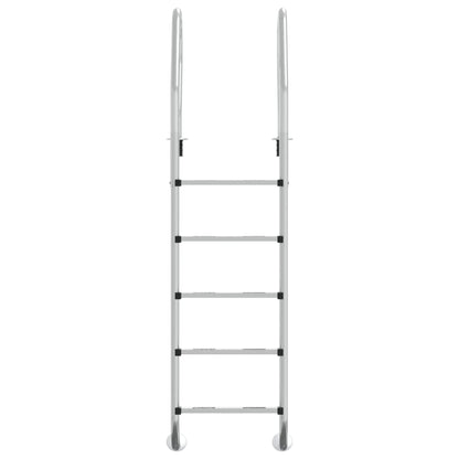 Pool Ladder 54x38x211 cm 304 Stainless Steel