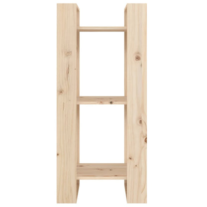 Book Cabinet/Room Divider 41x35x91 cm Solid Wood Pine