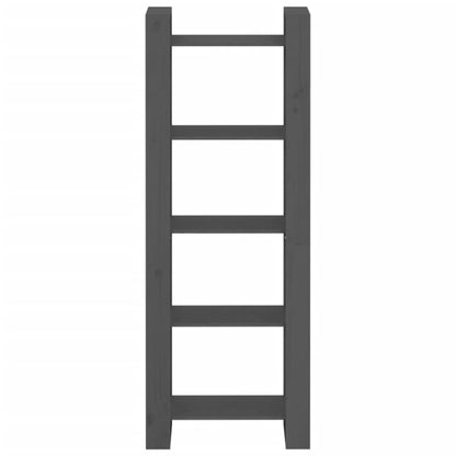 Book Cabinet/Room Divider Grey 60x35x160 cm Solid Wood