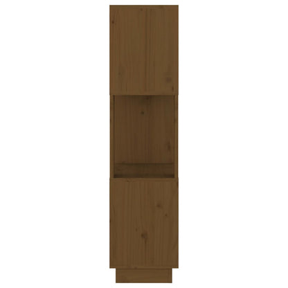 Book Cabinet/Room Divider Honey Brown 51x25x101 cm Solid Wood Pine