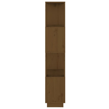 Book Cabinet/Room Divider Honey Brown 51x25x132 cm Solid Wood Pine