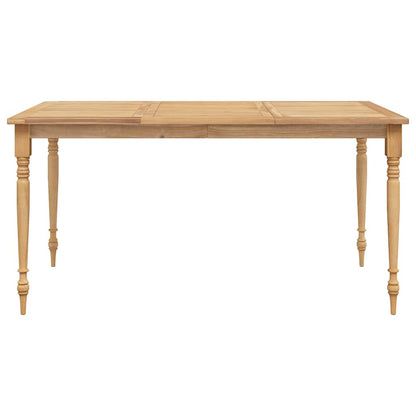 Folding Bar Table 90x65x105 cm Solid Wood Teak