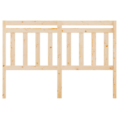 Bed Headboard 156x4x100 cm Solid Wood Pine
