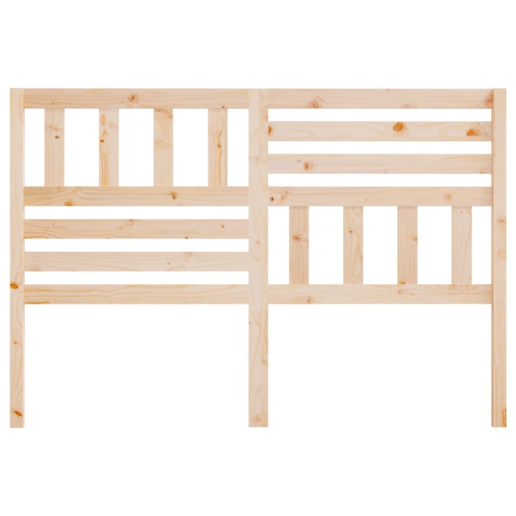 Bed Headboard 156x4x100 cm Solid Wood Pine