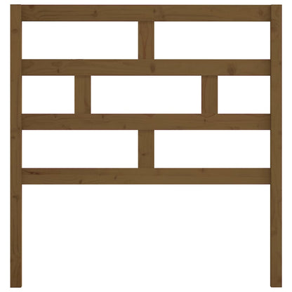 Bed Headboard Honey Brown 96x4x100 cm Solid Wood Pine
