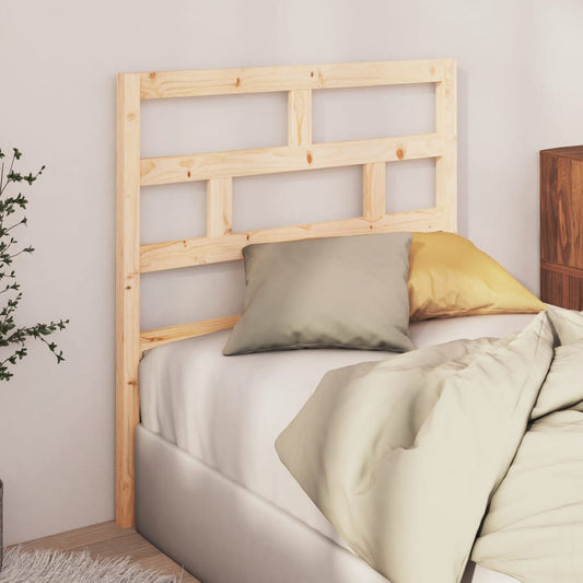 Bed Headboard 106x4x100 cm Solid Wood Pine