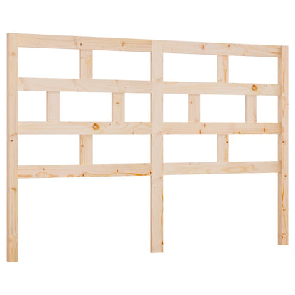 Bed Headboard 166x4x100 cm Solid Wood Pine