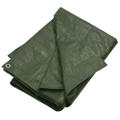 Tarpaulin 180 g/m² 8x8 m Green HDPE