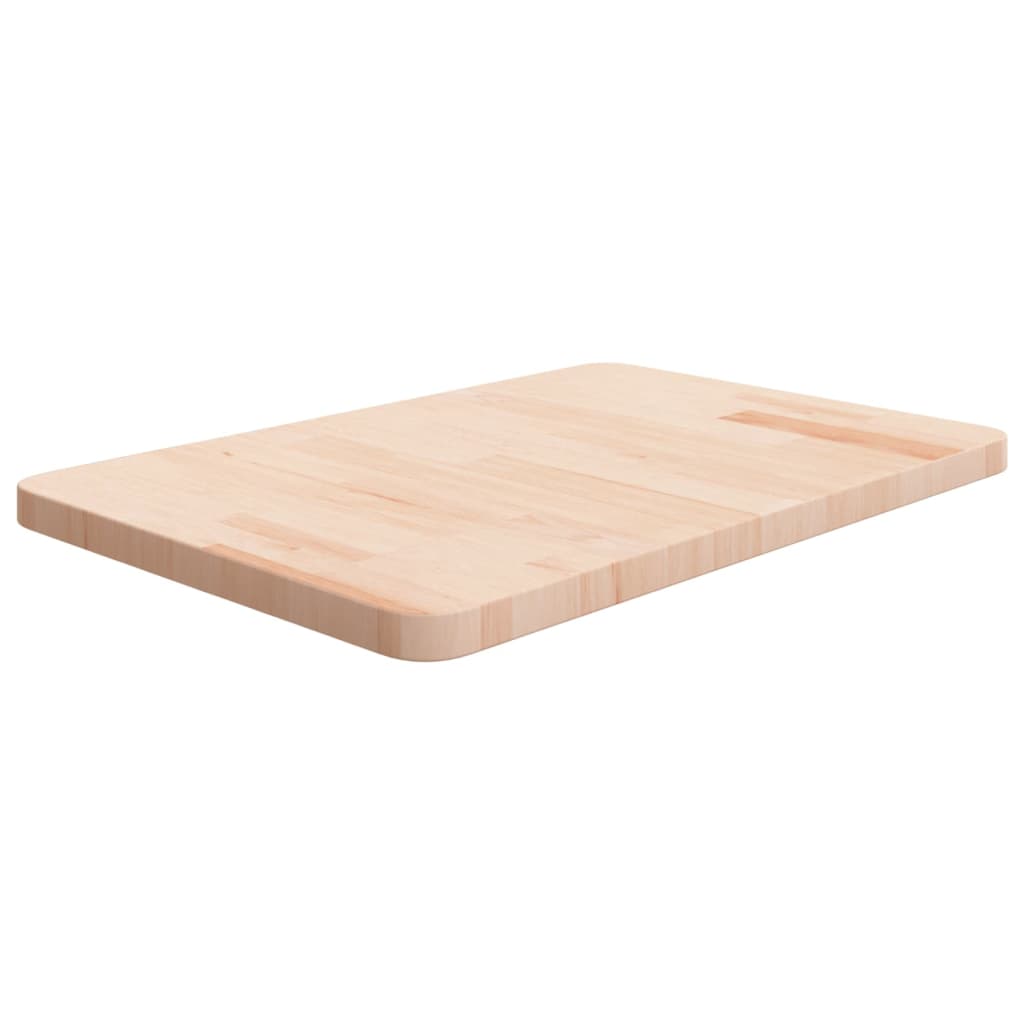 Bathroom Countertop 60x40x2.5 cm Untreated Solid Wood