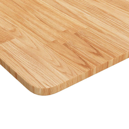 Bathroom Countertop Light Brown 60x40x1.5cm Treated Solid Wood