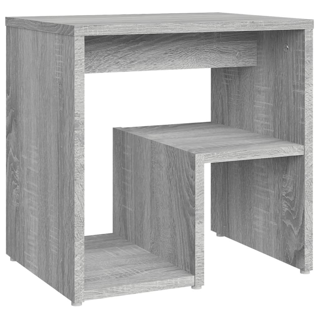 Bed Cabinets 2 pcs Grey Sonoma 40x30x40 cm Engineered Wood