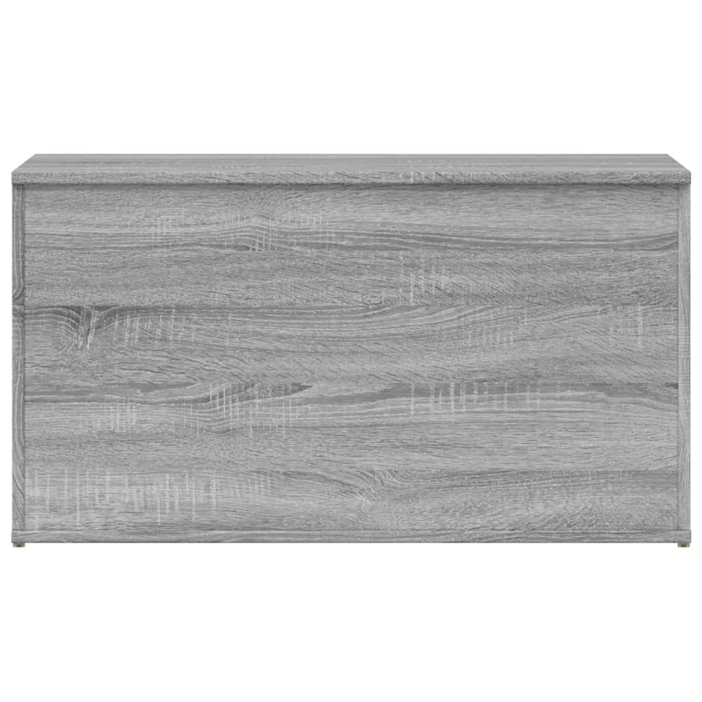 Storage Chest Grey Sonoma 84x42x46 cm Engineered Wood