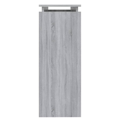 Console Table Grey Sonoma 102x30x80 cm Engineered Wood
