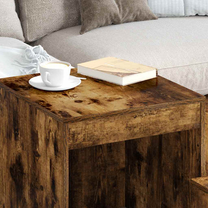 Nesting Tables 3 pcs Smoked Oak Engineered Wood