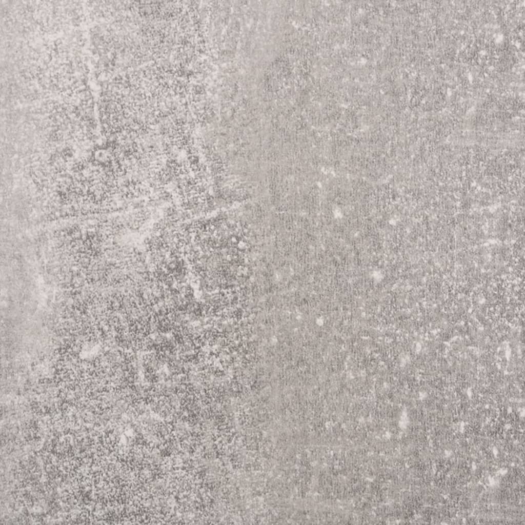 Shoe Cabinet Concrete Grey 59x17x81 cm Engineered Wood