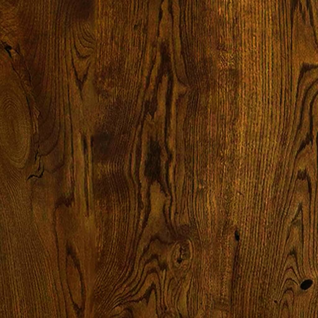 Shoe Cabinet Smoked Oak 63x24x103 cm Engineered Wood