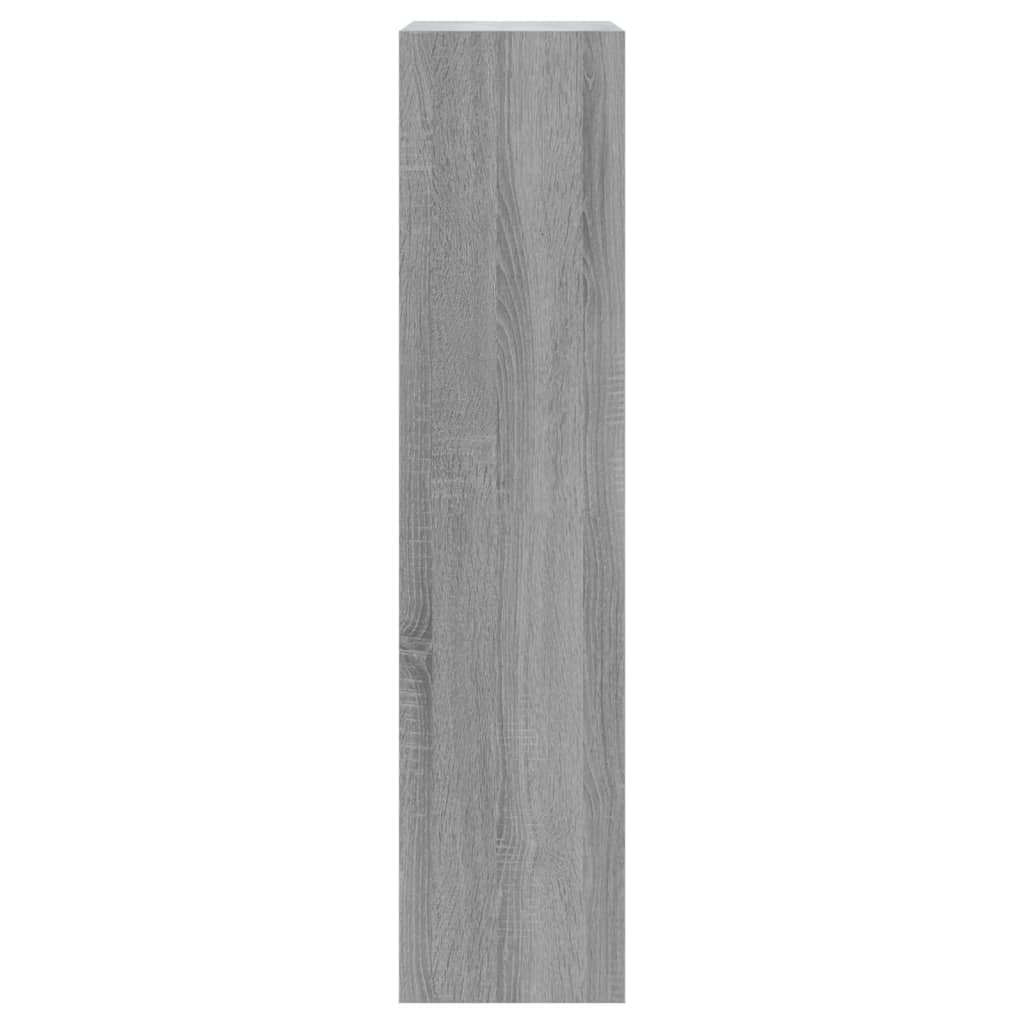 Shoe Cabinet Grey Sonoma 63x24x103 cm Engineered Wood