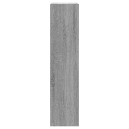 Shoe Cabinet Grey Sonoma 63x24x103 cm Engineered Wood