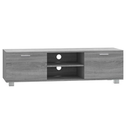 TV Cabinet Grey Sonoma 140x40.5x35 cm Engineered Wood