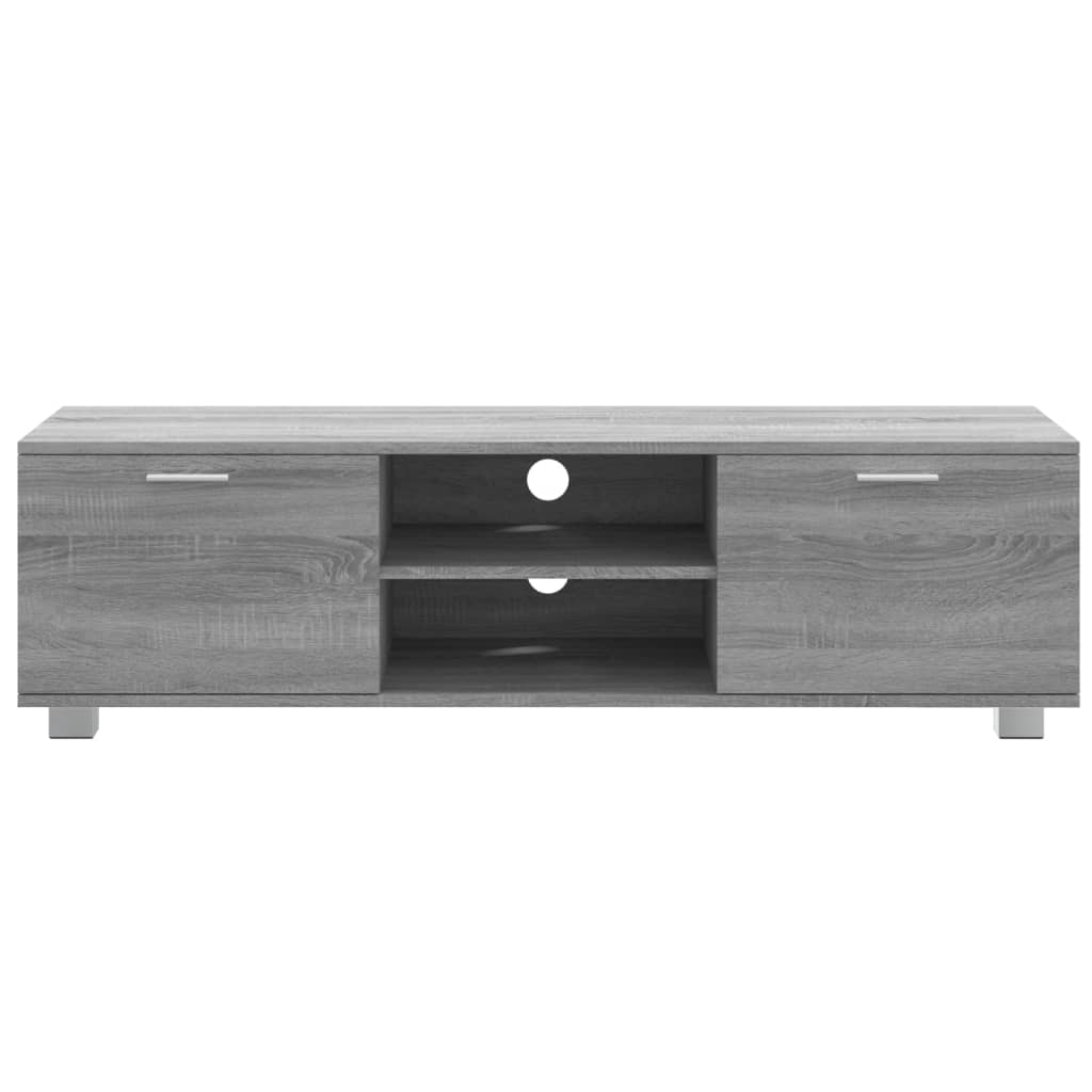 TV Cabinet Grey Sonoma 140x40.5x35 cm Engineered Wood
