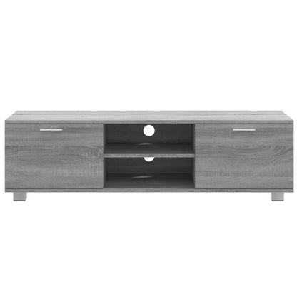 TV Cabinet Grey Sonoma 140x40.5x35 cm Engineered Wood