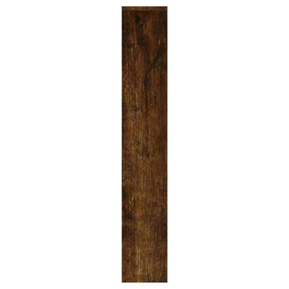 Shoe Cabinet with Mirror 3-Layer Smoked Oak 63x17x102.5 cm