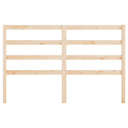 Bed Headboard 141x4x100 cm Solid Wood Pine