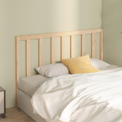 Bed Headboard 146x4x100 cm Solid Wood Pine