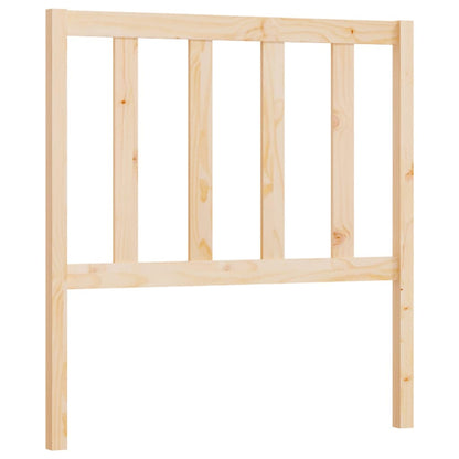 Bed Headboard 106x4x100 cm Solid Wood Pine