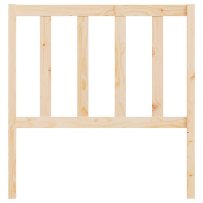 Bed Headboard 106x4x100 cm Solid Wood Pine