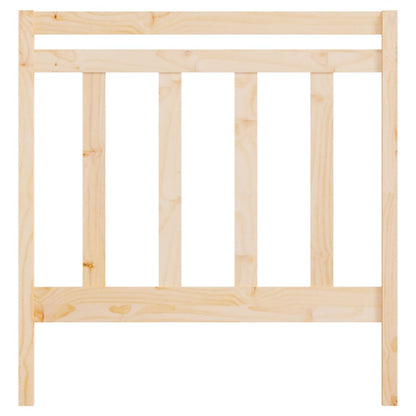 Bed Headboard 106x4x100 cm Solid Wood Pine