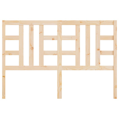 Bed Headboard 146x4x100 cm Solid Wood Pine