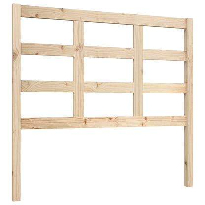 Bed Headboard 105.5x4x100 cm Solid Wood Pine