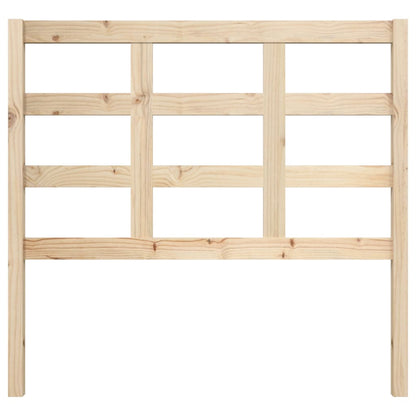 Bed Headboard 105.5x4x100 cm Solid Wood Pine