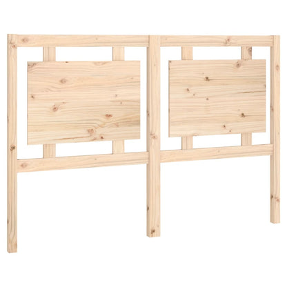 Bed Headboard 145.5x4x100 cm Solid Pine Wood