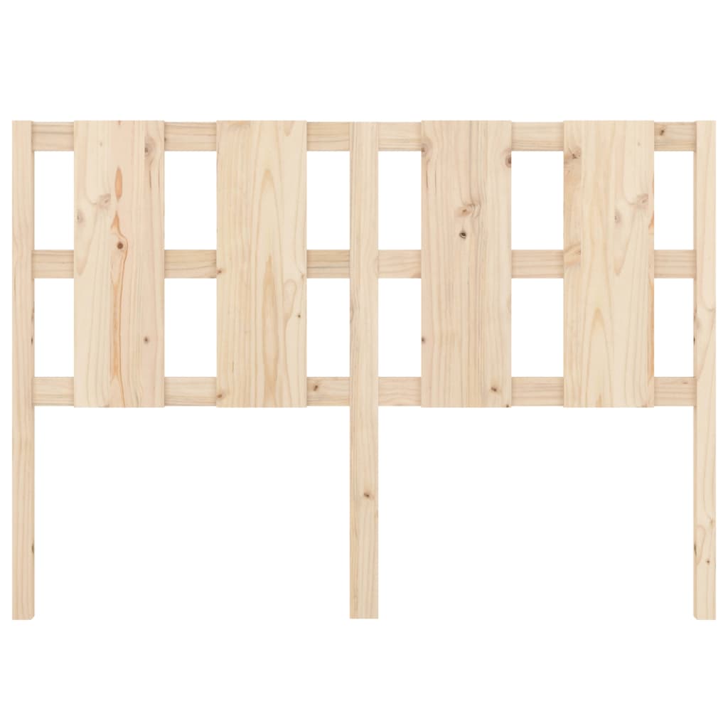 Bed Headboard 145.5x4x100 cm Solid Wood Pine