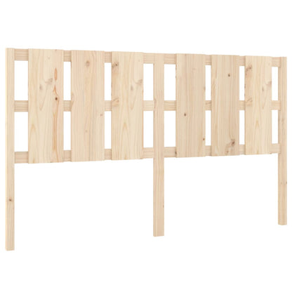 Bed Headboard 165.5x4x100 cm Solid Wood Pine