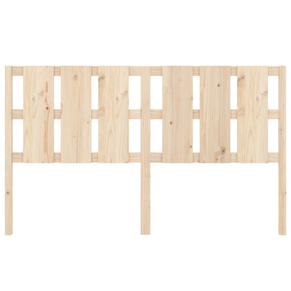Bed Headboard 165.5x4x100 cm Solid Wood Pine