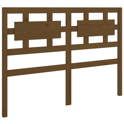 Bed Headboard Honey Brown 165.5x4x100 cm Solid Wood Pine