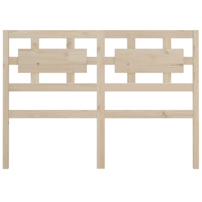 Bed Headboard 205.5x4x100 cm Solid Wood Pine