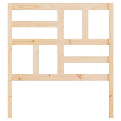 Bed Headboard 81x4x104 cm Solid Wood Pine