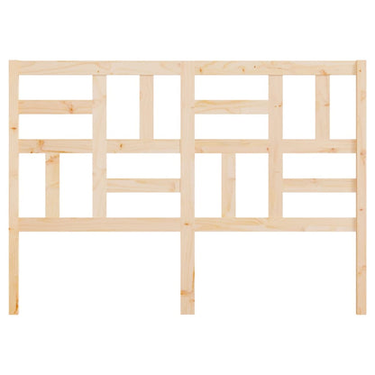 Bed Headboard 146x4x104 cm Solid Wood Pine