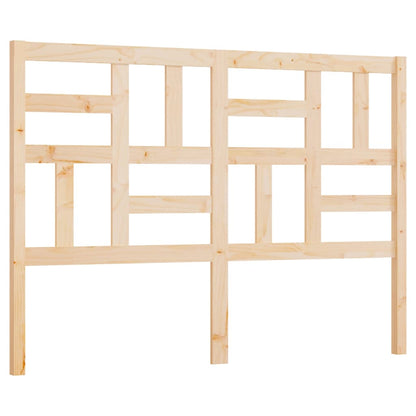 Bed Headboard 156x4x104 cm Solid Wood Pine