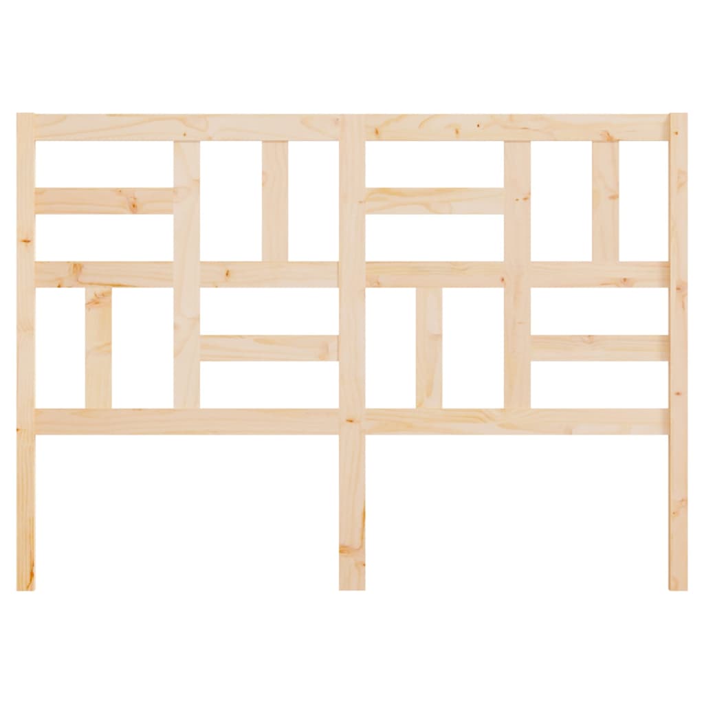 Bed Headboard 156x4x104 cm Solid Wood Pine