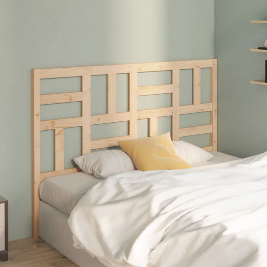 Bed Headboard 166x4x104 cm Solid Wood Pine