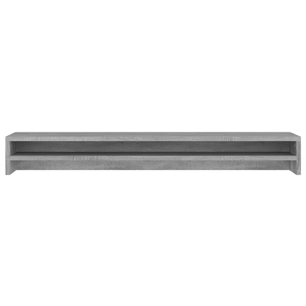 Monitor Stand Grey Sonoma 100x24x13 cm Engineered Wood