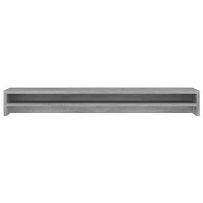Monitor Stand Grey Sonoma 100x24x13 cm Engineered Wood