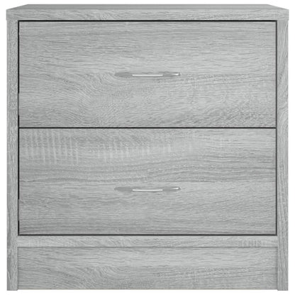 Bedside Cabinets 2 pcs Grey Sonoma 40x30x40 cm Engineered Wood